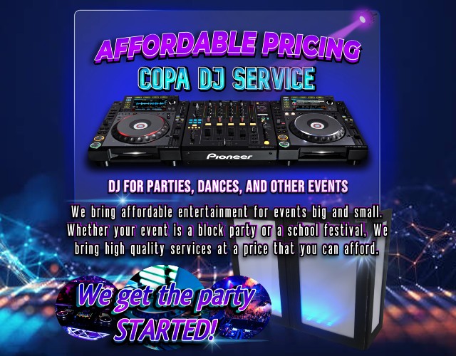 Your party DJ services - DJ Service